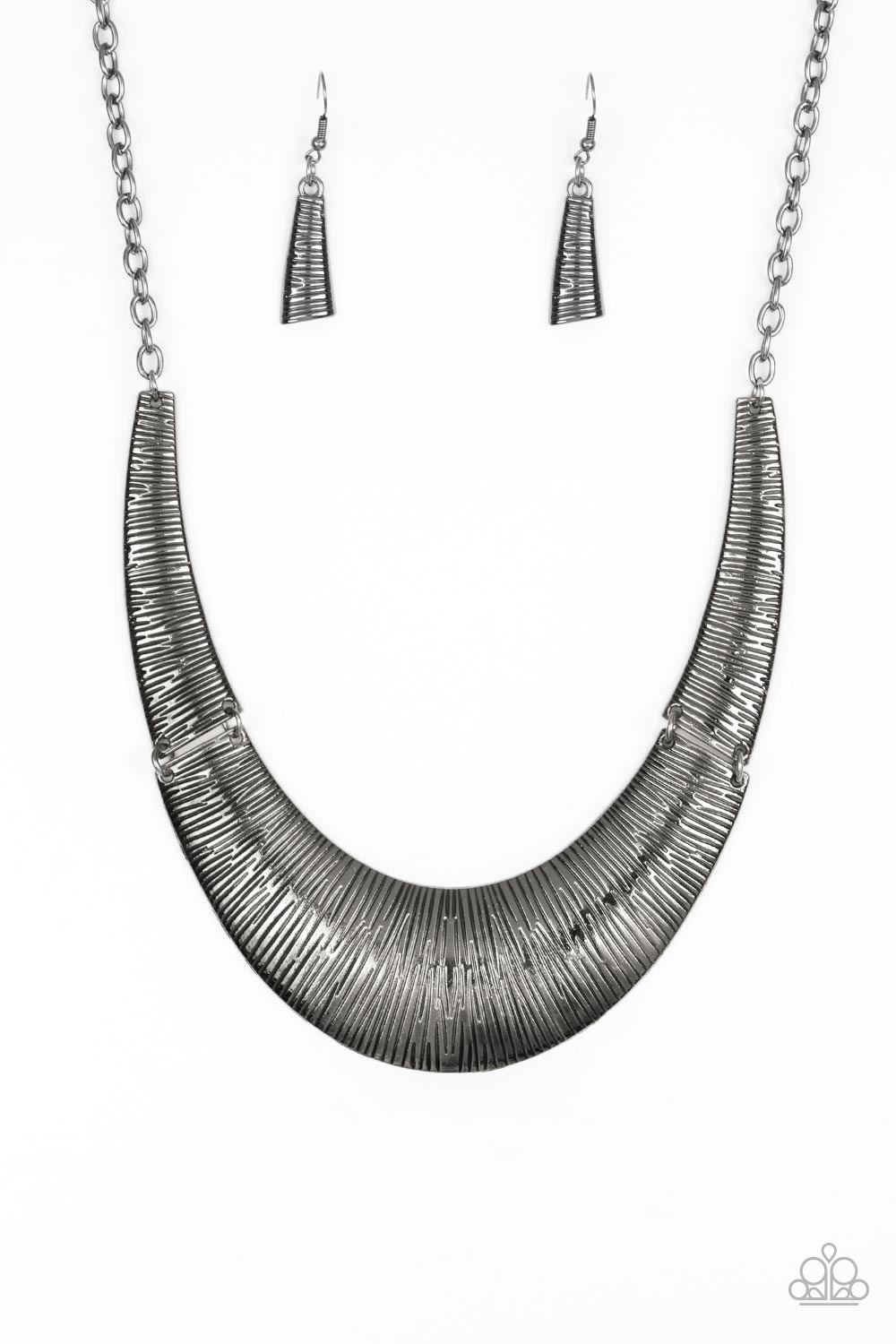 "Feast or Famine" - Black #1121 - Paparazzi Accessories