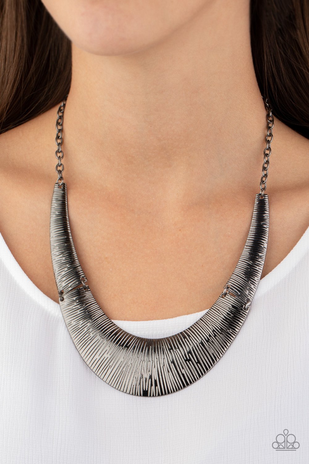 "Feast or Famine" - Black #1121 - Paparazzi Accessories