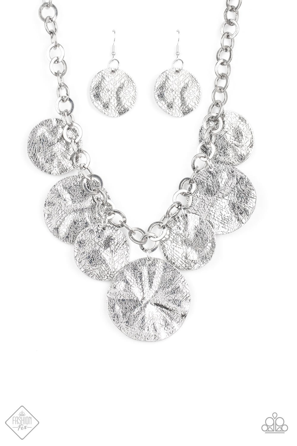 "Barely Scratched The Surface" - Silver #1347 - Paparazzi Accessories