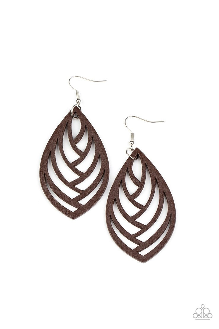 "Out of the Woodwork" - Brown #1475- Paparazzi Accessories