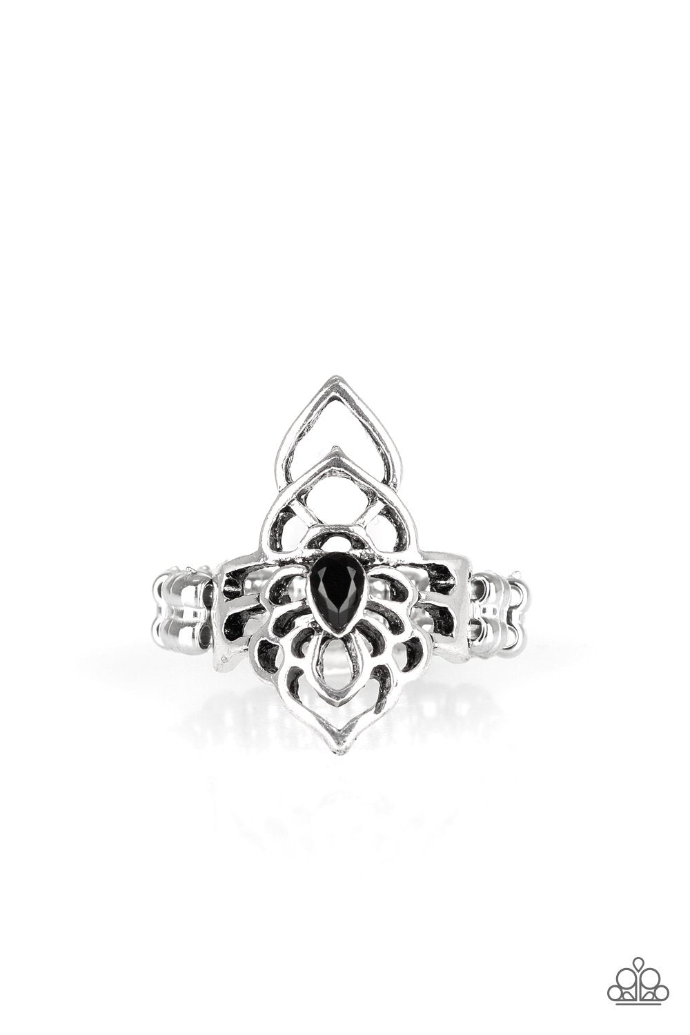 "Taj MAHALO" - Black #3059 - Paparazzi Accessories