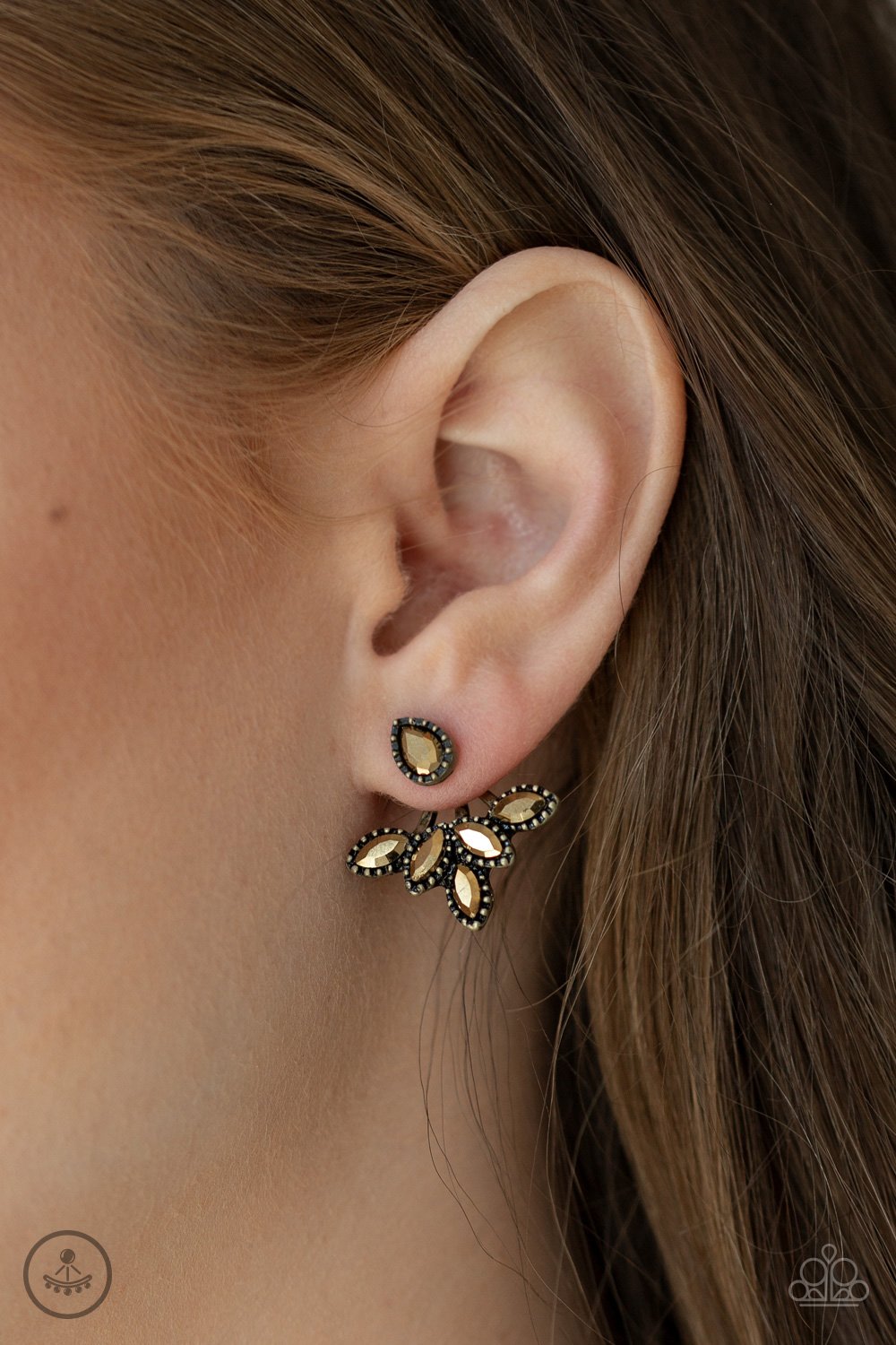 "A Force To BEAM Reckoned With" - Brass #3255 - Paparazzi Accessories