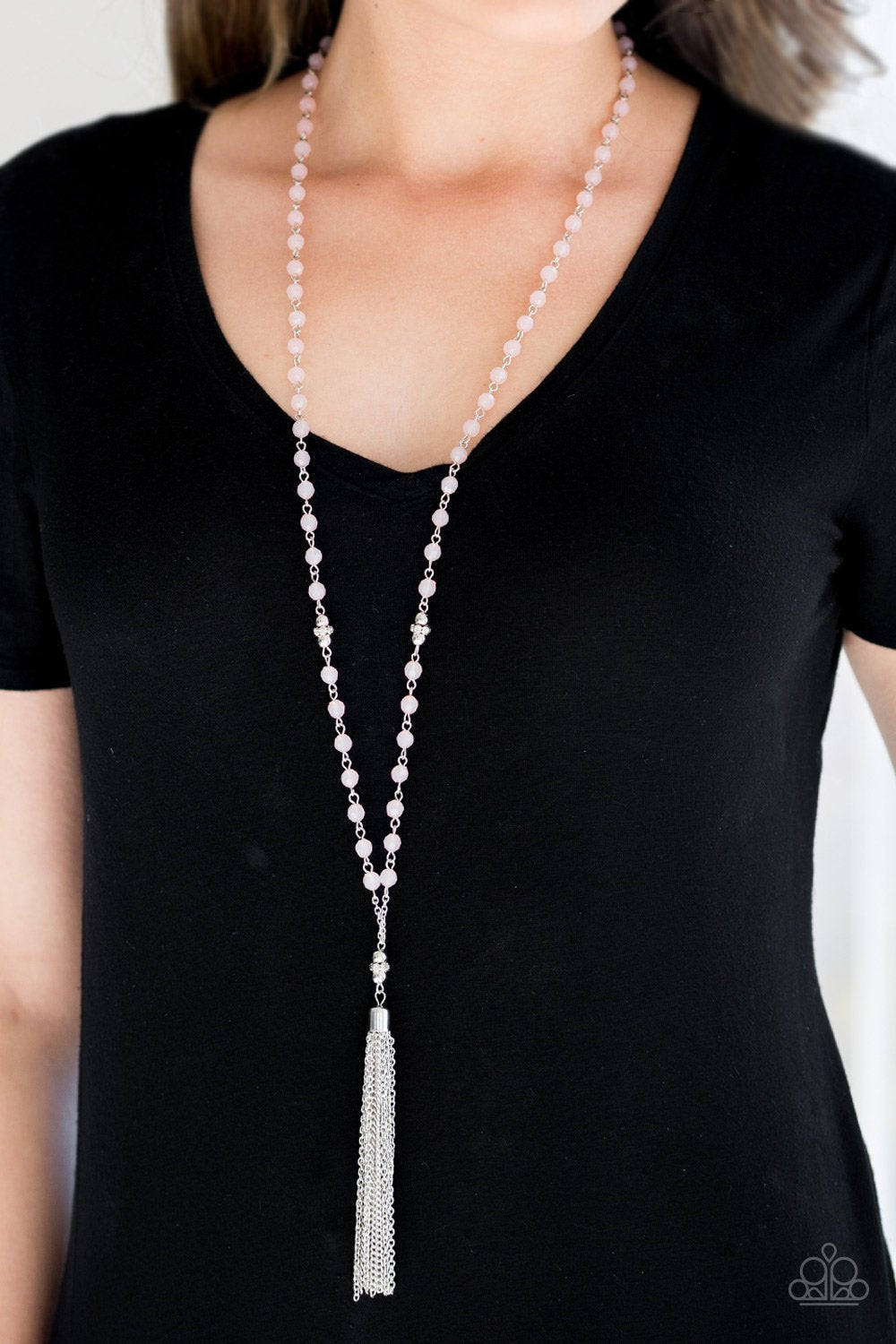 "Tassel Takeover" - Pink #1070 - Paparazzi Accessories