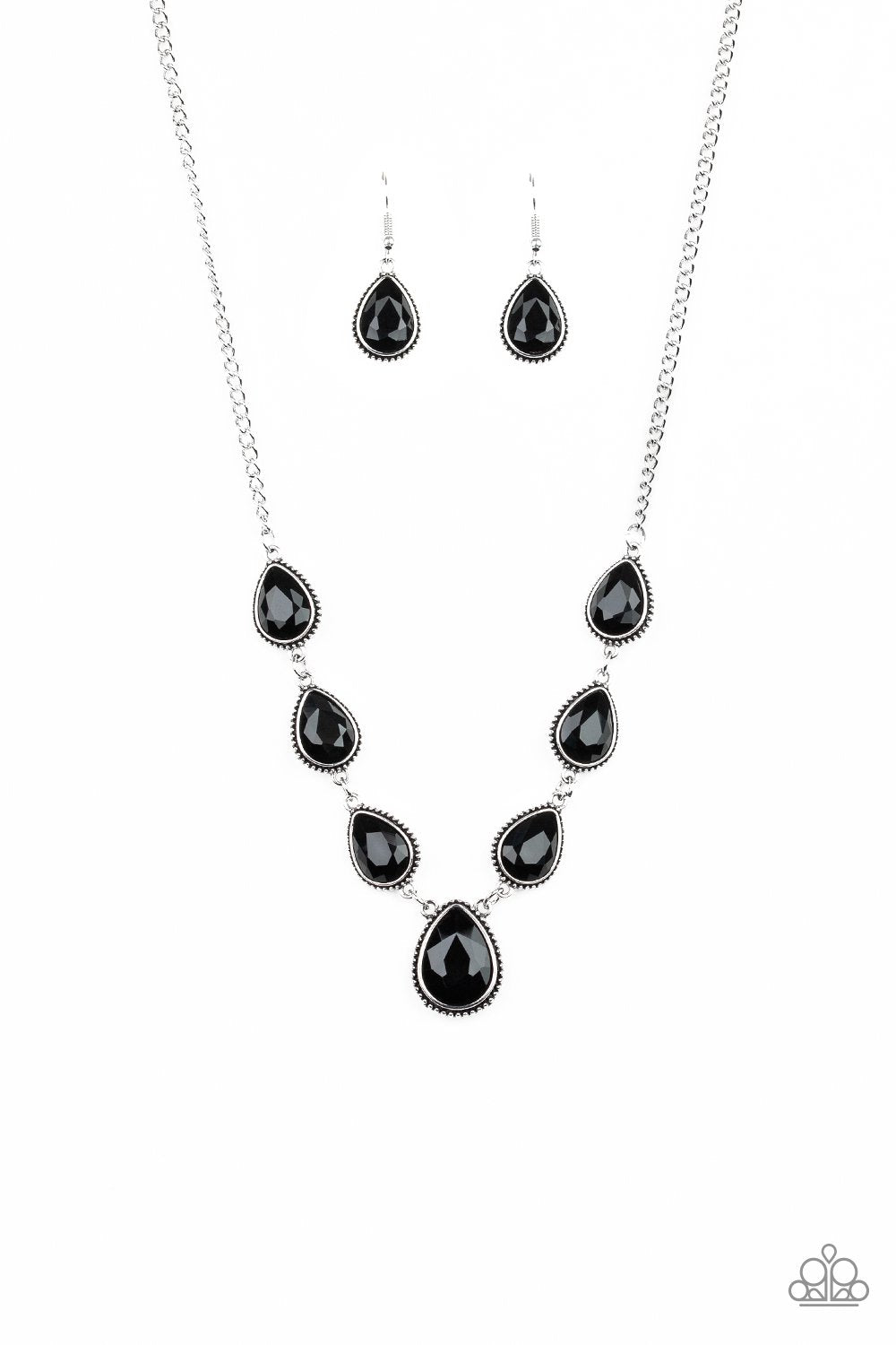 "Socialite Social" - Black #1152 - Paparazzi Accessories