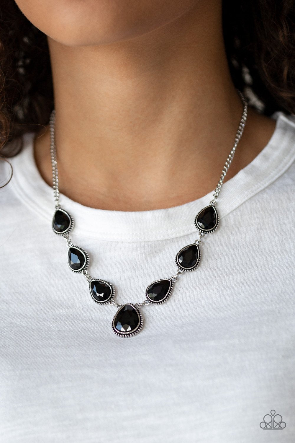 "Socialite Social" - Black #1152 - Paparazzi Accessories