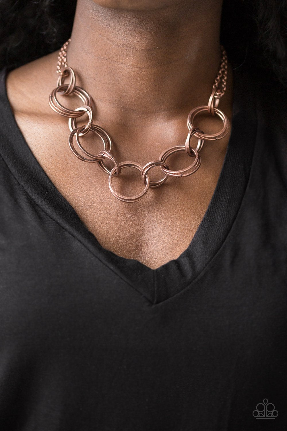 "Jump Into The Ring" - Copper # 209 - Paparazzi Accessories