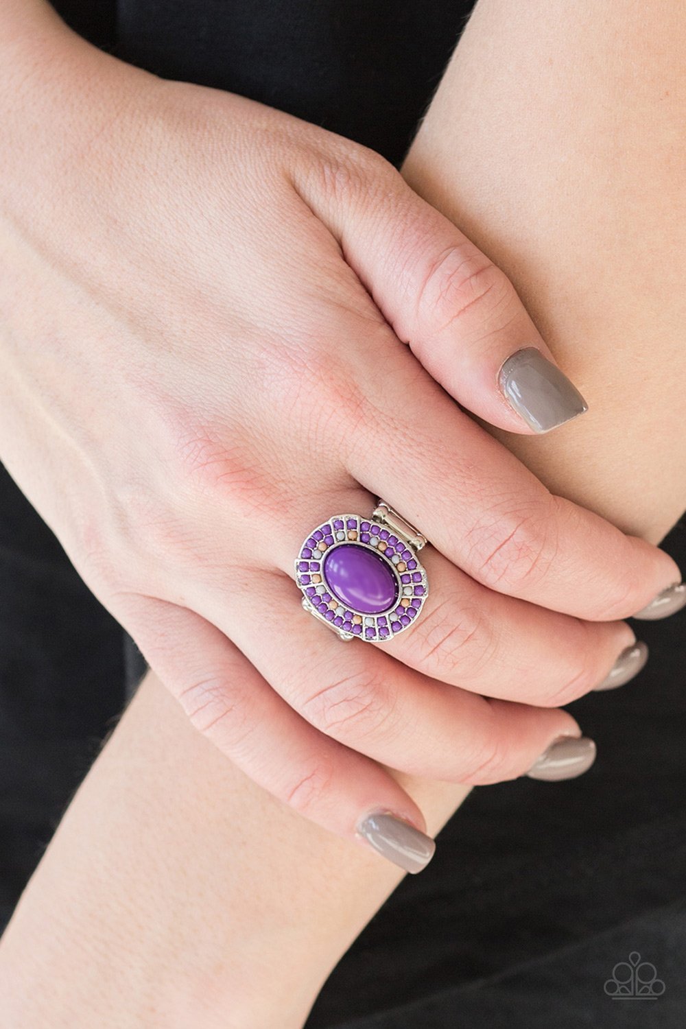"Colorfully Rustic" - Purple #3033 - Paparazzi Accessories