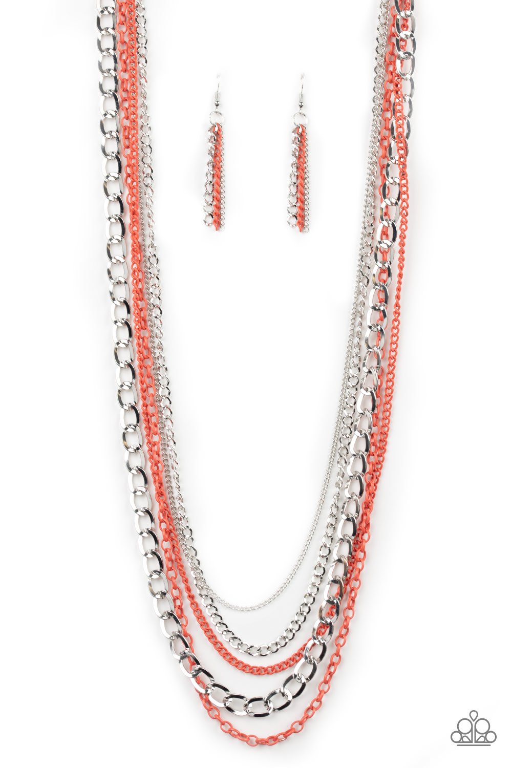 "Industrial Vibrance" - Orange #3177 - Paparazzi Accessories