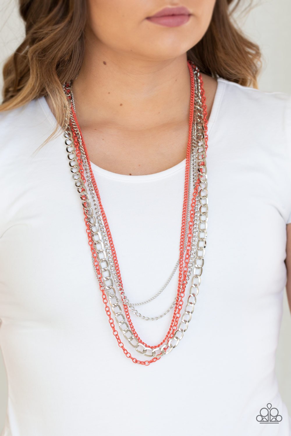 "Industrial Vibrance" - Orange #3177 - Paparazzi Accessories