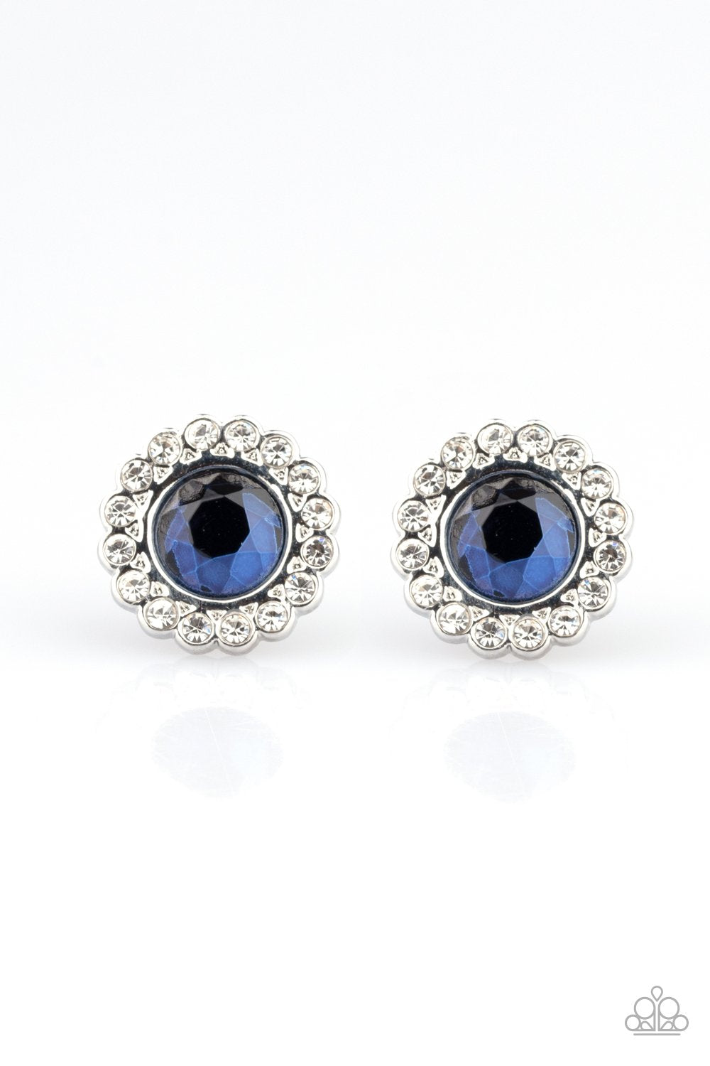 "Floral Glow" - Blue #1038 - Paparazzi Accessories