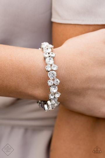 "Here Comes The Bribe" - White #672 - Paparazzi Accessories