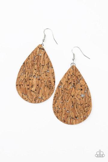 "CORK It Over" - Silver Cork #3281 - Paparazzi Accessories