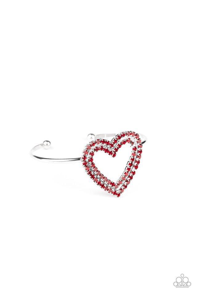 "Heart Opener" - Red #128 - Paparazzi Accessories