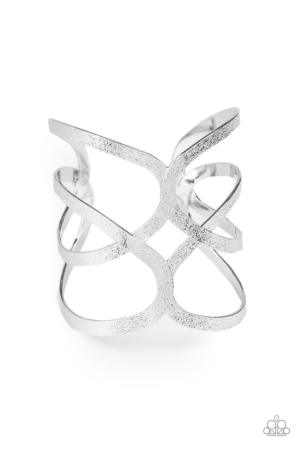 "Crossing the Finish Line" - Silver #1390 - Paparazzi Accessories