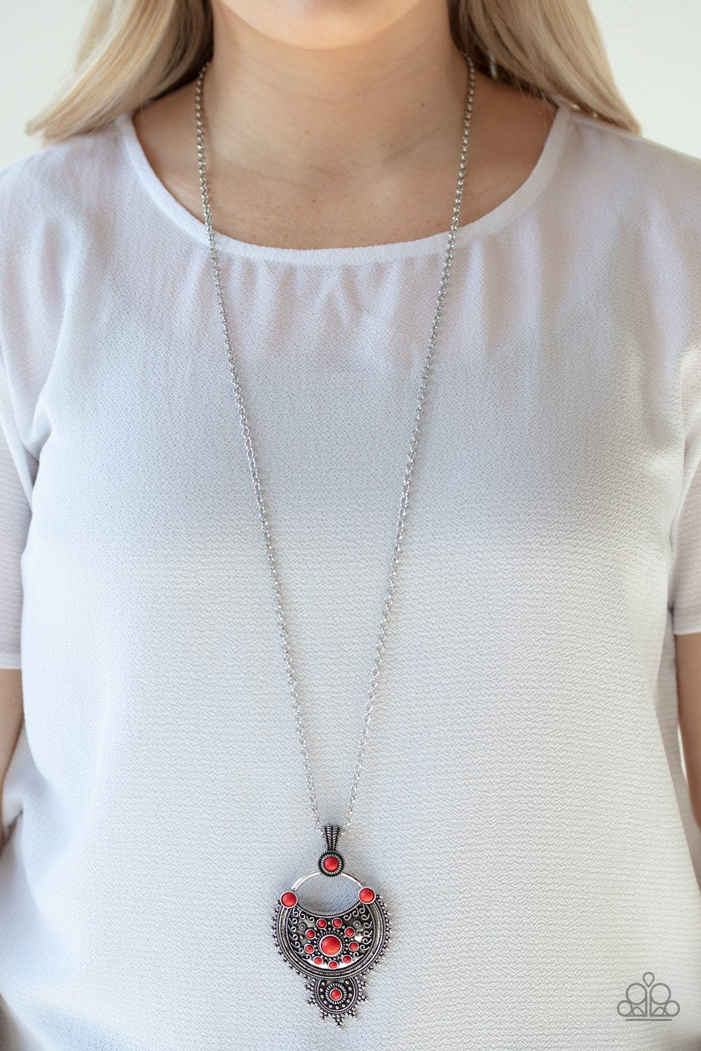 "Solar Energy" - Red # 436 - Paparazzi Accessories
