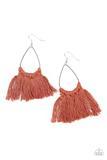 "Tassel Treat" - Brown 1528 - Paparazzi Accessories