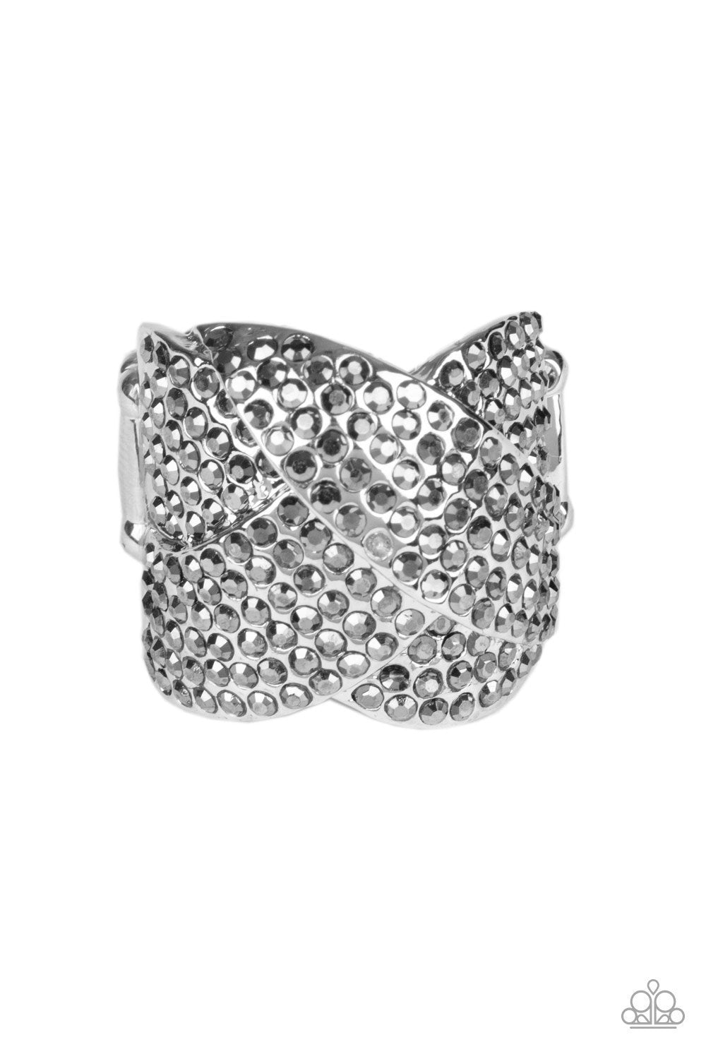 "Scandalous Shimmer" - Silver #1504 - Paparazzi Accessories