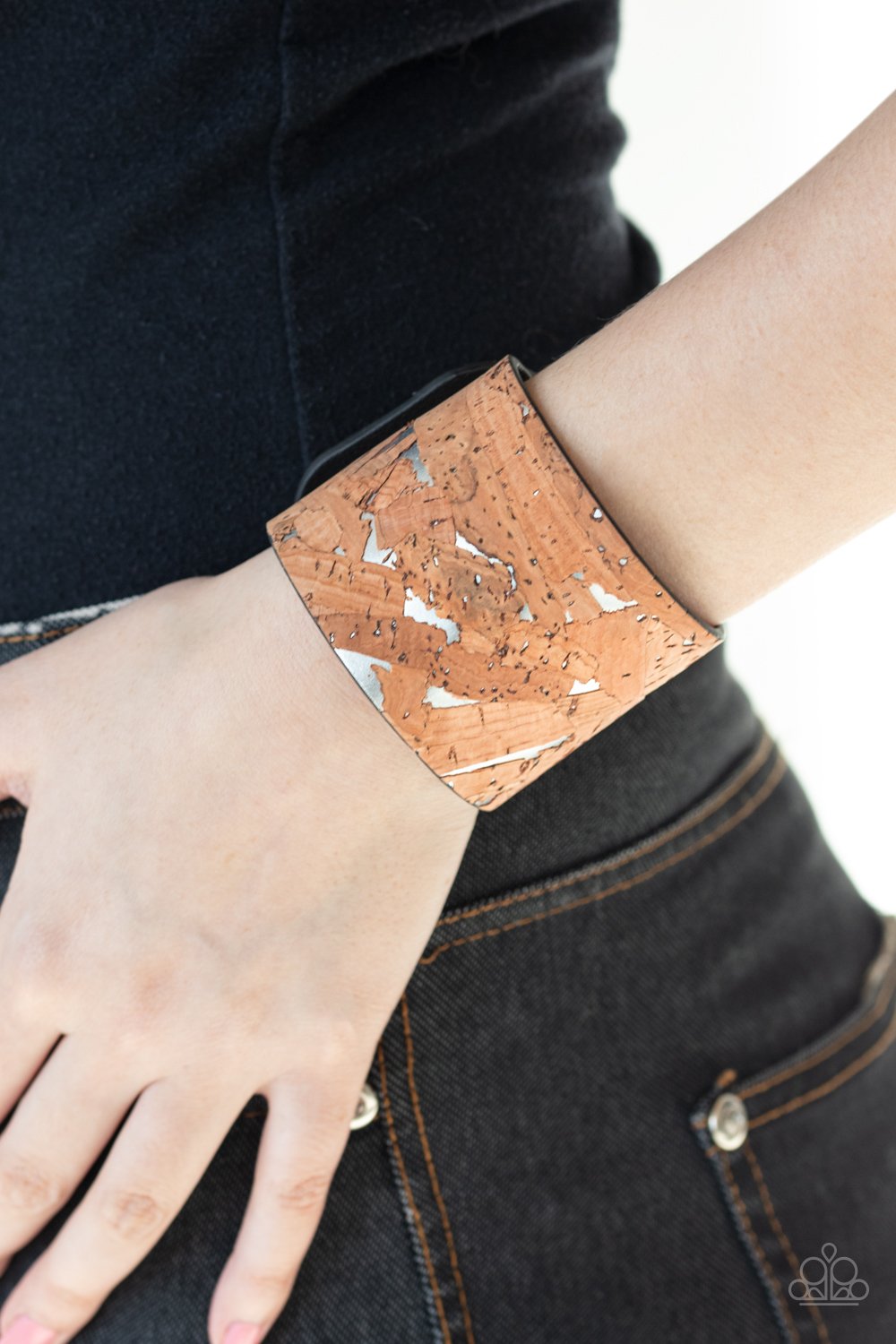"Cork Congo" - Silver #821 - Paparazzi Accessories