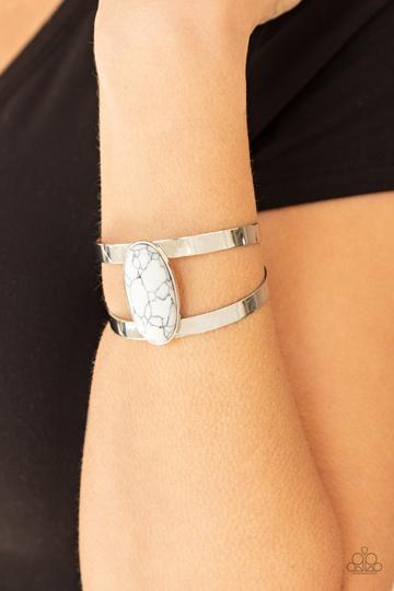 "Quarry Queen" - White #808 - Paparazzi Accessories