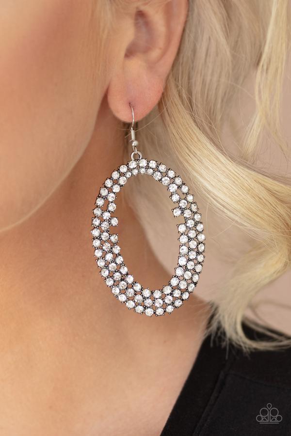"Radical Razzle" - White #1278 - Paparazzi Accessories