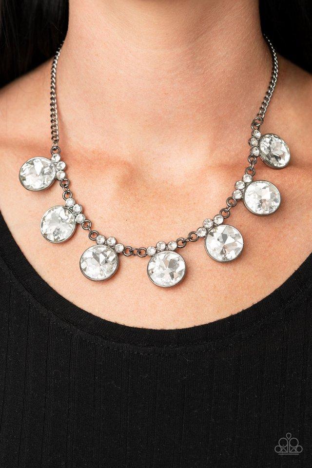 "GLOW-Getter Glamour" - Black #1155 - Paparazzi Accessories