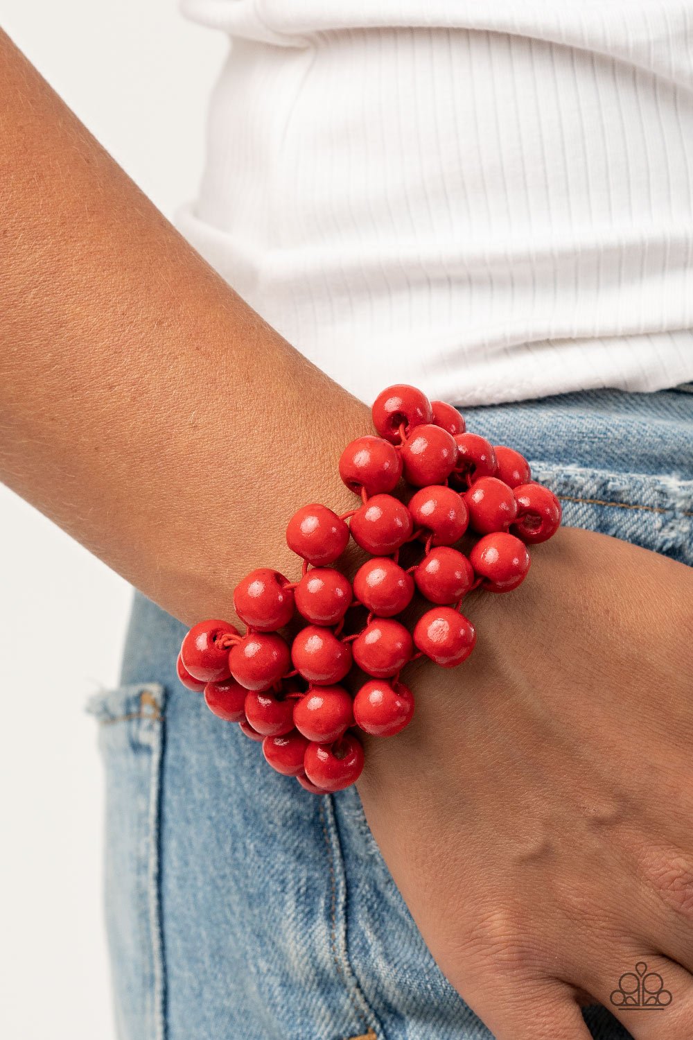 "Tiki Tropicana" - Red #694 - Paparazzi Accessories