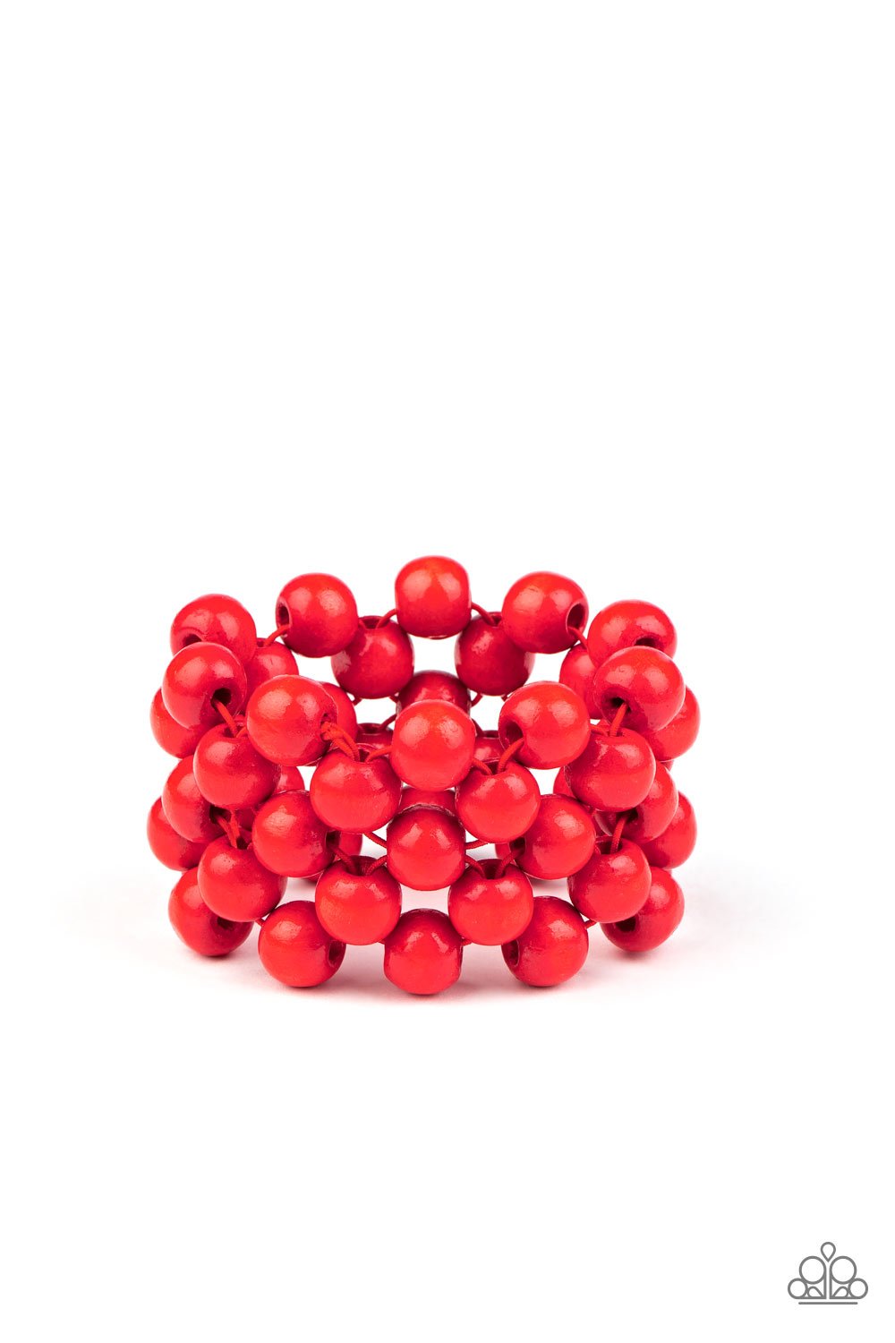 "Tiki Tropicana" - Red #694 - Paparazzi Accessories