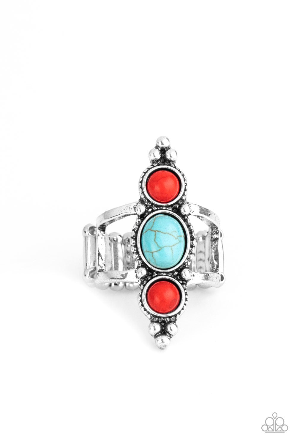 "Sahara Sage" - Red #3124 - Paparazzi Accessories