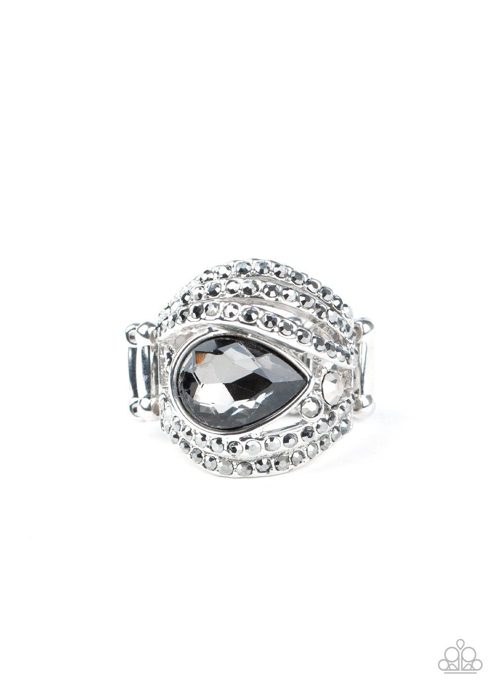 "Stepping Up The Glam" - Silver #5118 - Paparazzi Accessories