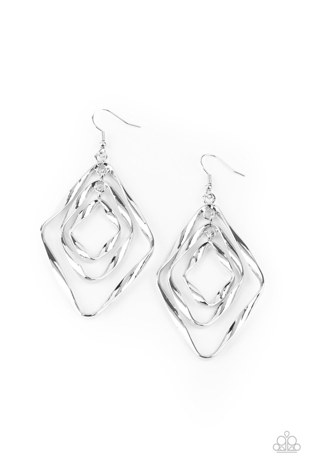 "Retro Resplendence" - Silver #642 - Paparazzi Accessories