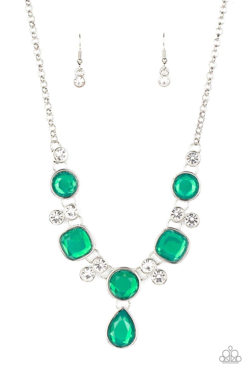 "Crystal Cosmos" - Green #719 - Paparazzi Accessories