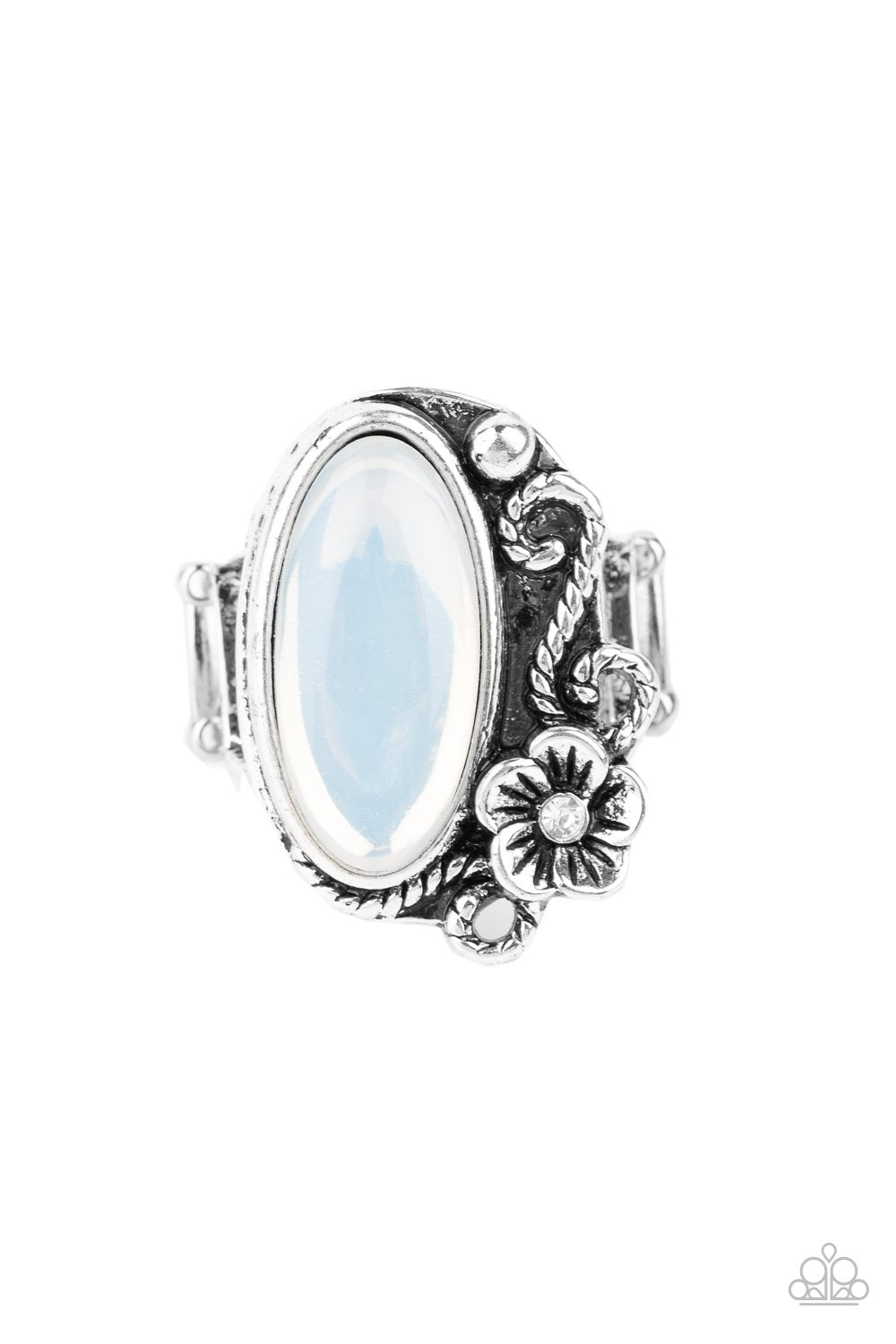 "Any DAISY Now" - White #3023 - Paparazzi Accessories
