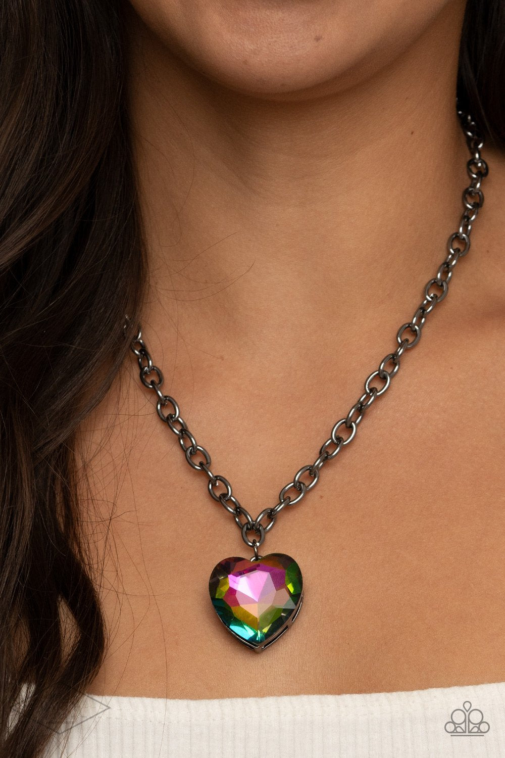 "Flirtatiously Flashy" - Oil Spill #349 - Paparazzi Accessories