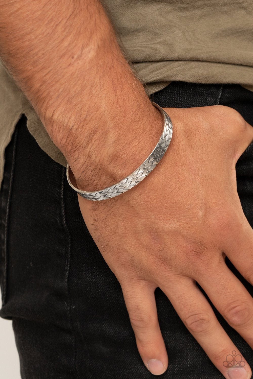 "Mind Games" - Silver #1094 - Paparazzi Accessories