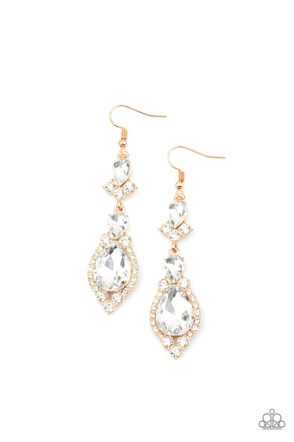 "Fully Flauntable" - Gold #522 - Paparazzi Accessories