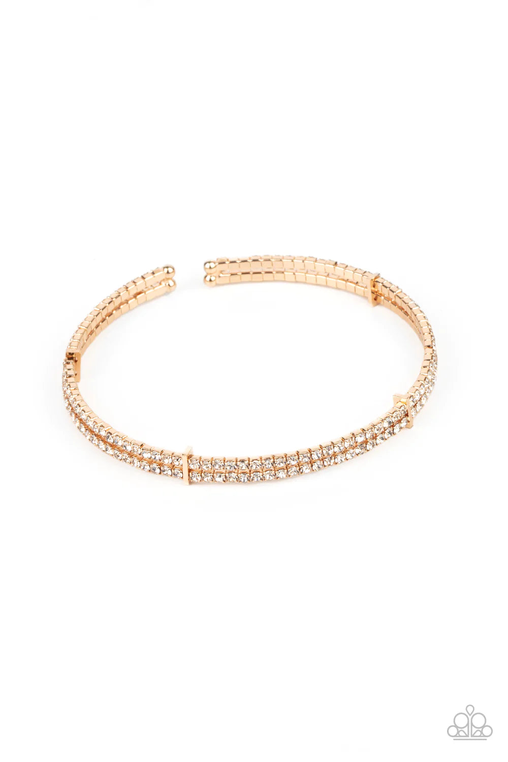 "Standout Opulence" - Gold #757 - Paparazzi Accessories