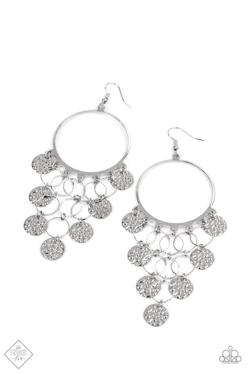 "Aim Chime High" - Silver #1356 - Paparazzi Accessories