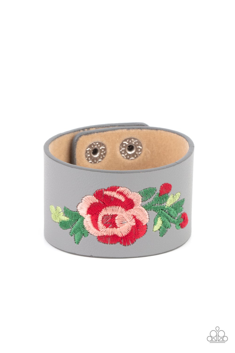 "Rebel Rose" - Silver #983- Paparazzi Accessories