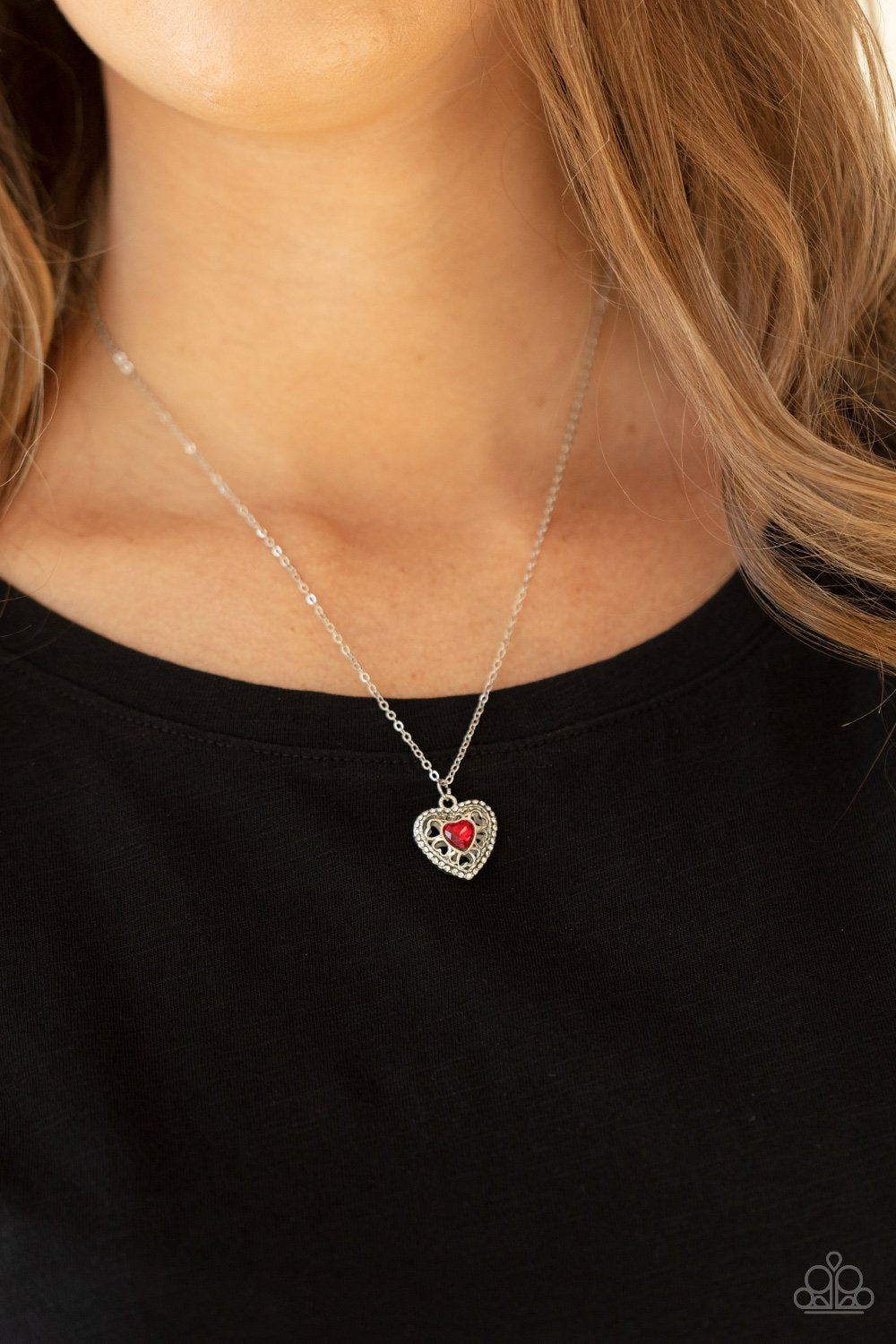 "Treasures of the Heart" - Red #123 - Paparazzi Accessories