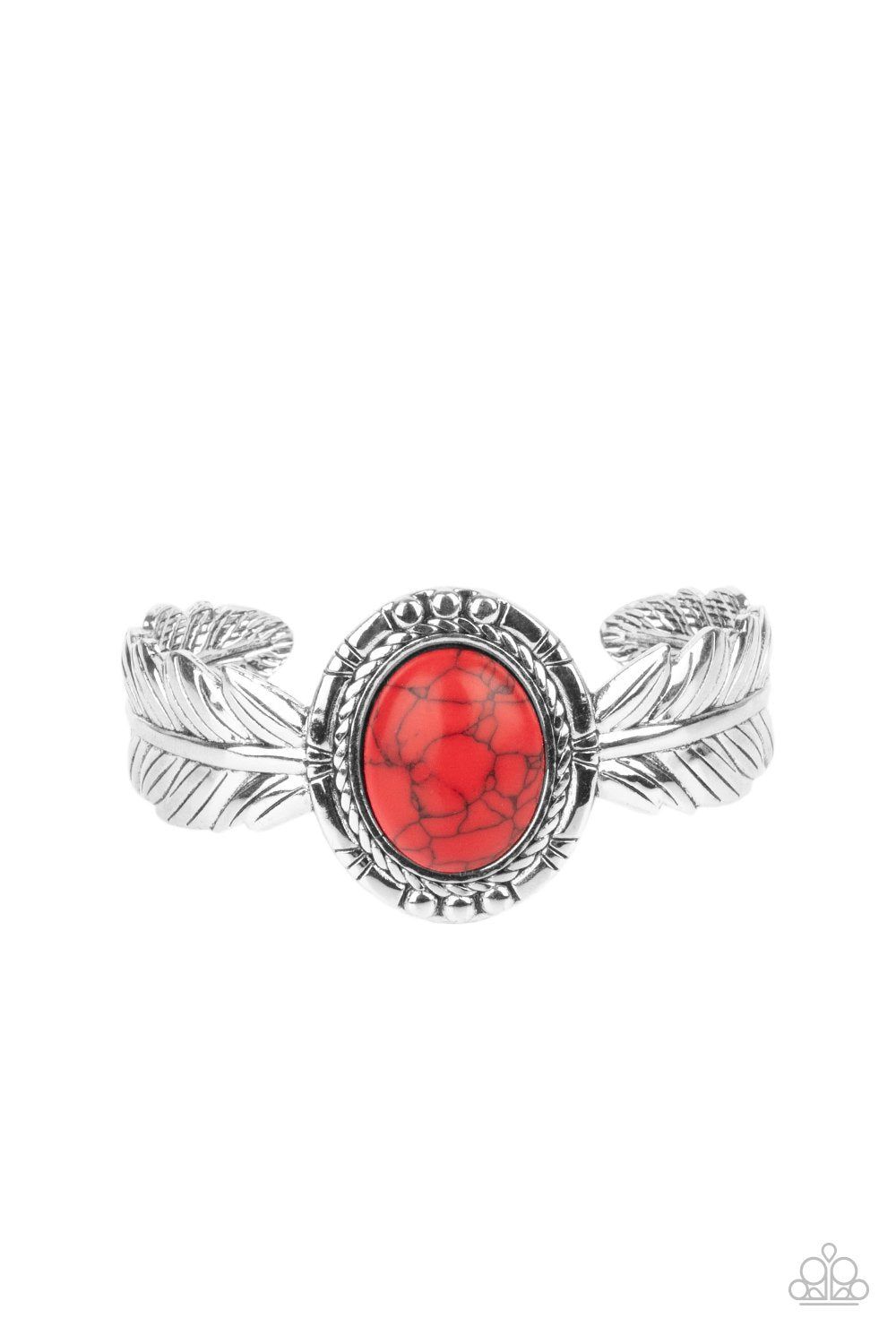 "Western Wings" - Red #102 - Paparazzi Accessories