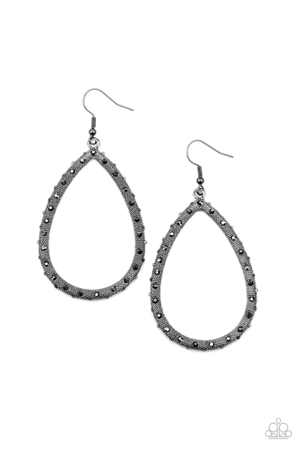 "Standout Sparkle" - Black #445 - Paparazzi Accessories