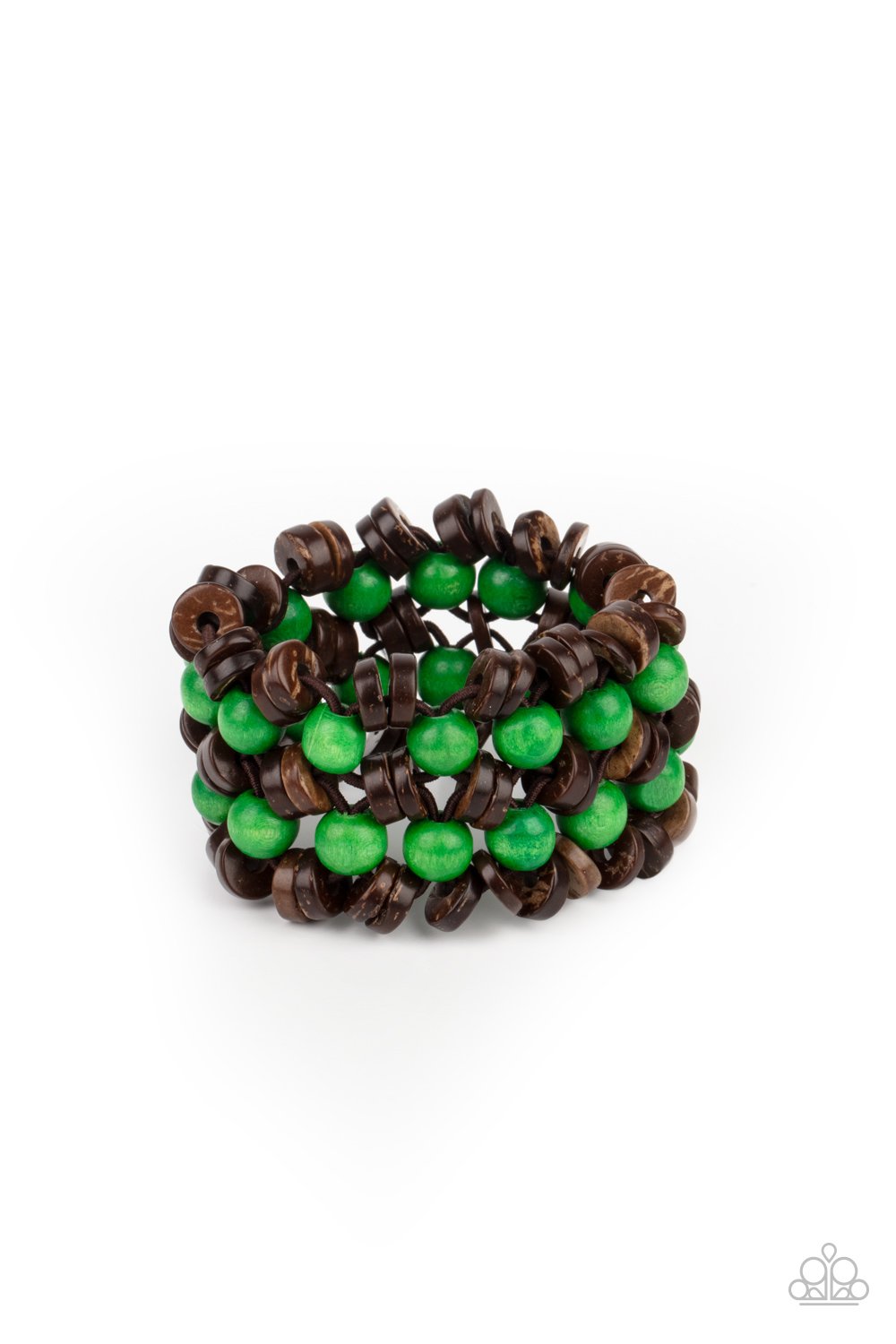 "Tahiti Tourist" - Green #716 - Paparazzi Accessories