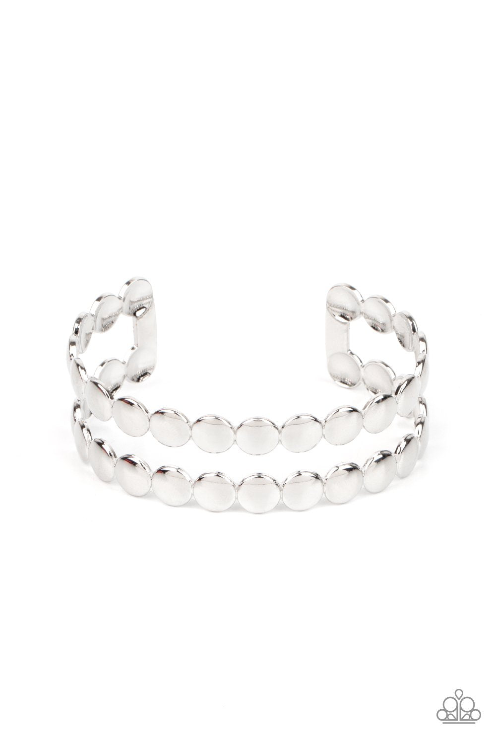 "On The Spot Shimmer" - Silver #892 - Paparazzi Accessories