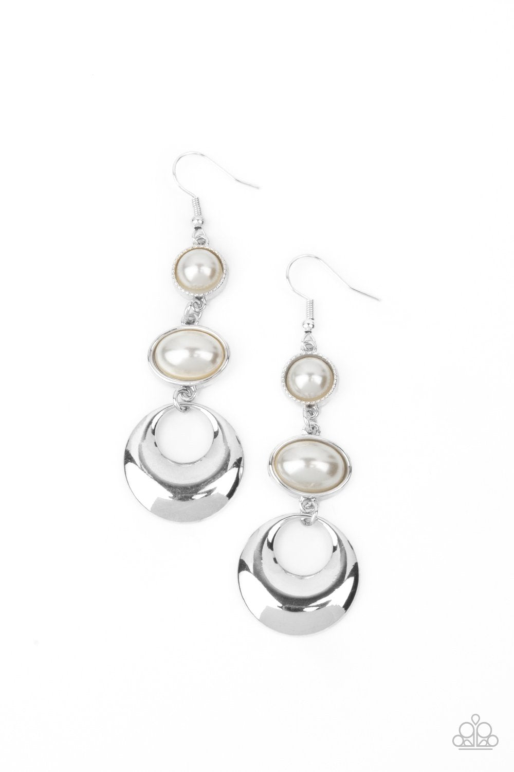 "Bubbling To The Surface" - White #1368 - Paparazzi Accessories