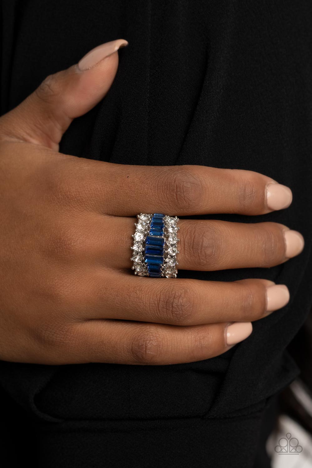 "CACHE Value" - Blue #3040 - Paparazzi Accessories