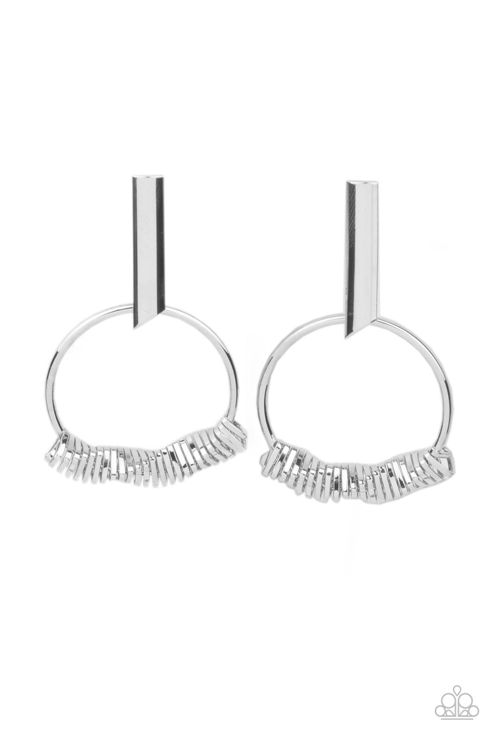 "Set Into Motion" - Silver #464 - Paparazzi Accessories