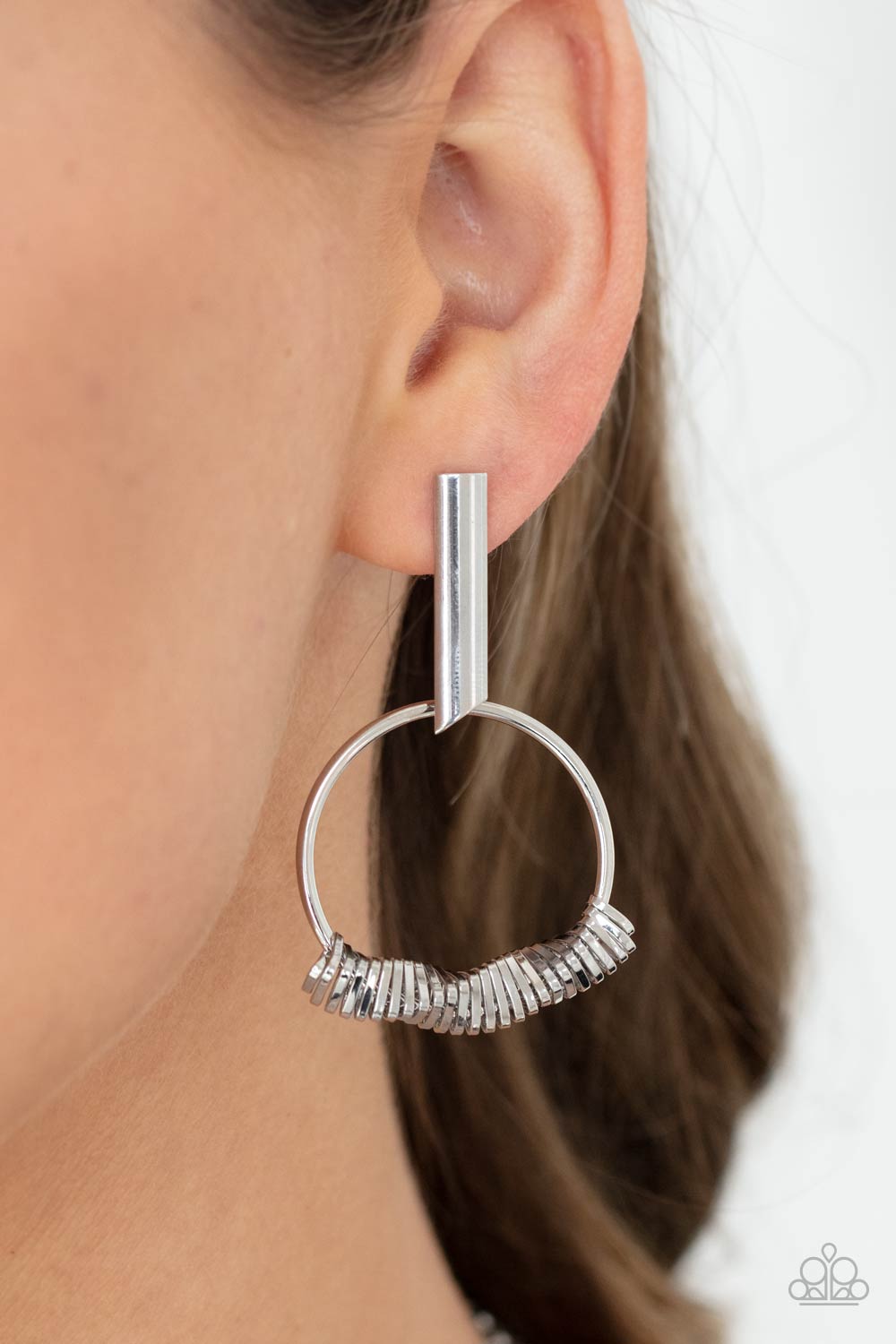 "Set Into Motion" - Silver #464 - Paparazzi Accessories