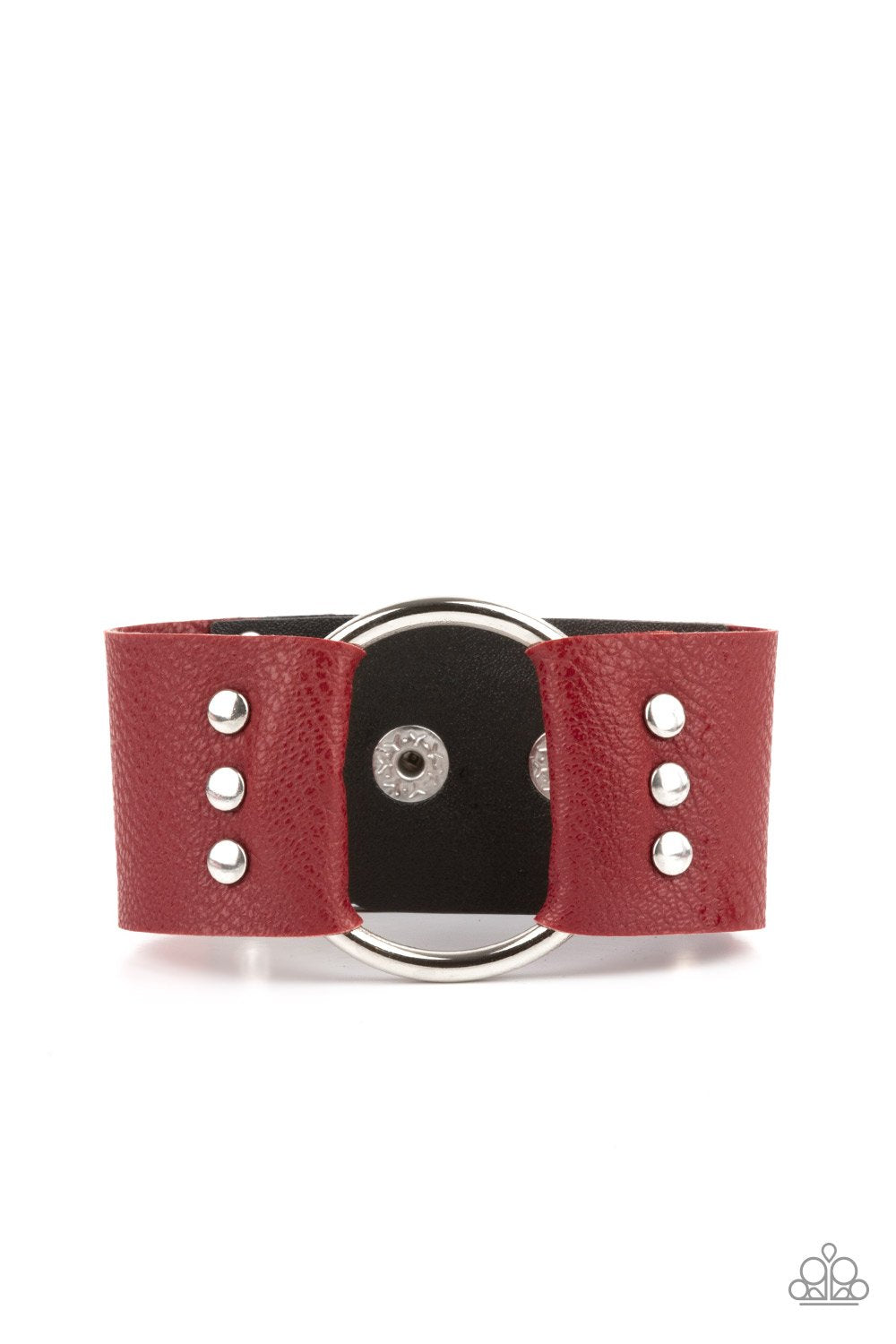 "Moto Mayhem" - Red #022 - Paparazzi Accessories