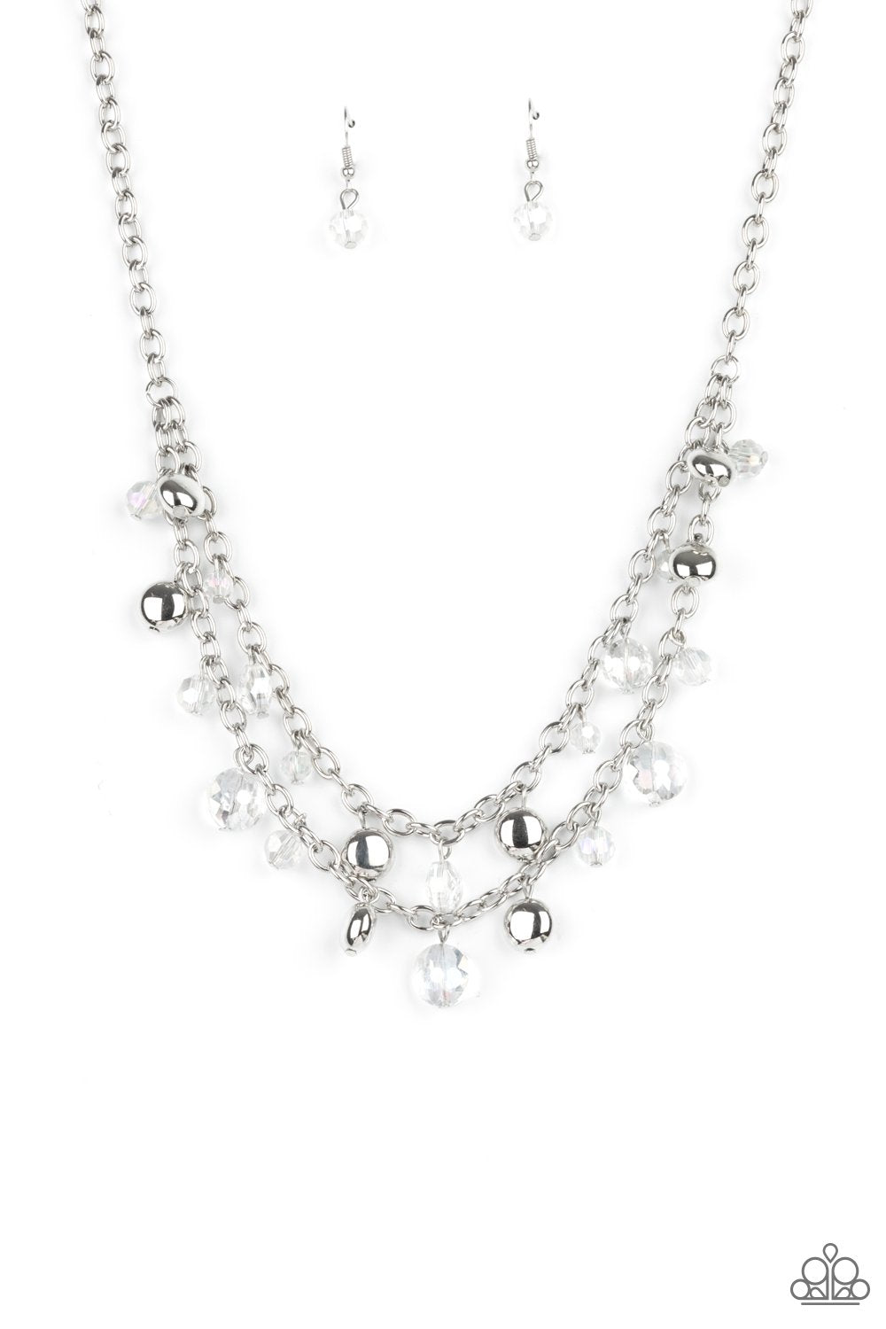 "Ethereally Ensconced" - White #475 - Paparazzi Accessories