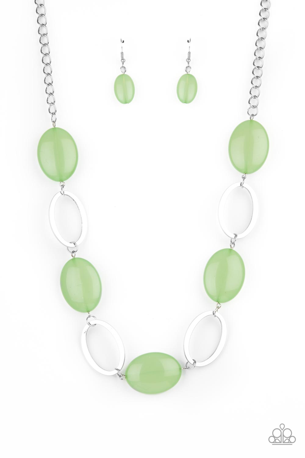 "Beachside Boardwalk" - Green #1313 - Paparazzi Accessories